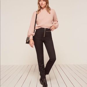 Reformation Braydon Pant Black size 0.
